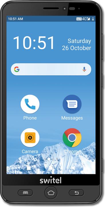Produktbild Switel VS700 (16 GB, Black, 5.50", Single SIM, 13 Mpx, 4G)