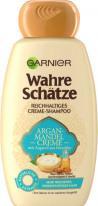 Actual product image Garnier True treasures shampoo pure argan, 250ml bottle (250 ml)
