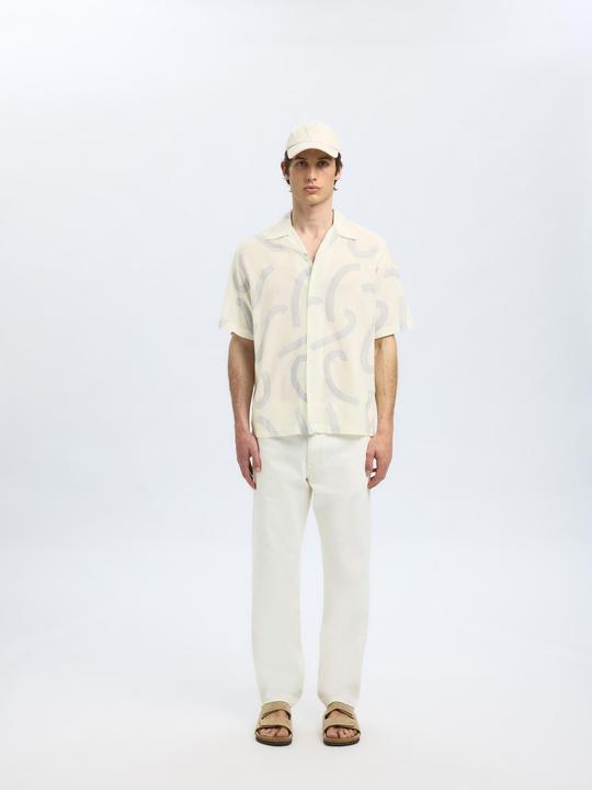 Produktbild Selected Homme Print Kurzarmhemd (L)