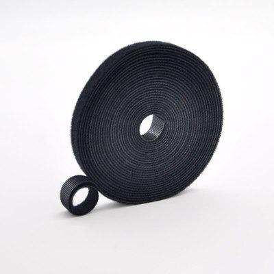 Produktbild Hermex 5m x 10mm Klettbandrolle Kabelführung Klettverschluss Kabelbinder (500 cm)
