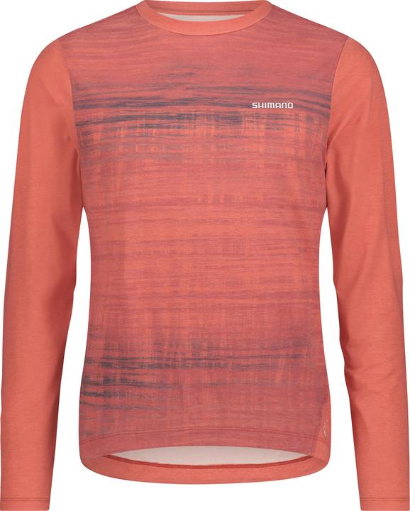 Shimano Men Spazio LS Jersey Printed