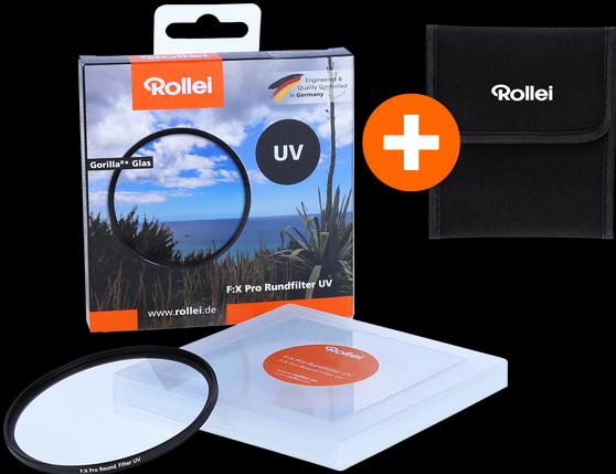 Produktbild Rollei F:X Pro Rundfilter UV 55 mm (58 mm, UV-Filter, 58 mm)