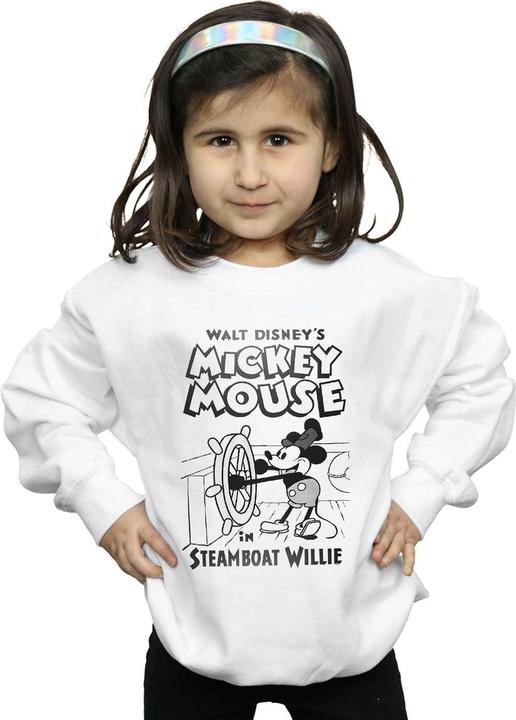 Immagine prodotto Disney Mickey Mouse Steamboat Willie Felpa Ragazze (140, 146)