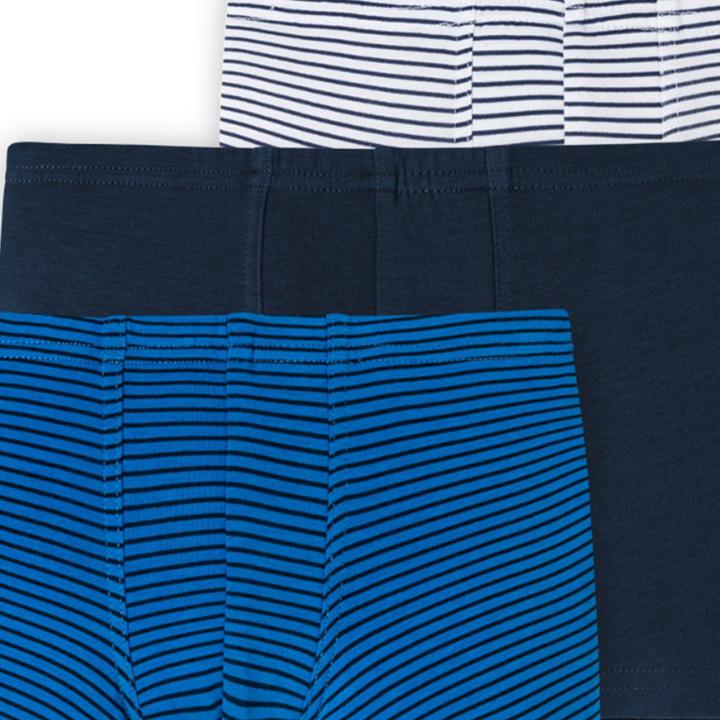 Actual product image Schiesser Pack of 10 Kids Boys 95/5 Organic Cotton Shorts / Pants (116, pack of 10)