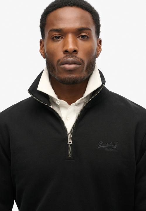 Actual product image Superdry Sweatshirt Casual Comfortable fit Essential Logo Henley (XXL)