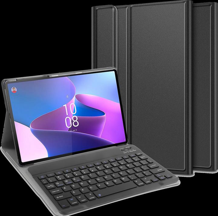 Produktbild Cazy Tastatur Hülle Kompatibel mit Lenovo Tab P11 Pro Gen 2 - Schutz Etui mit magnetisch Abnehmbarer (Eng. Int., Lenovo Tab P11 Pro Gen 2)