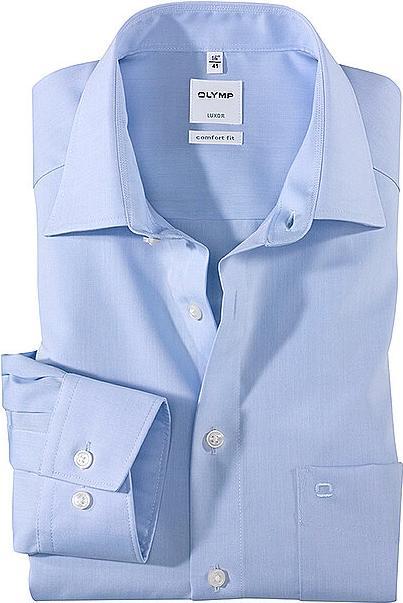 Produktbild Olymp Hemd Luxor blau/ New Kent 1/1 arm Chambray Gr.40 (40)