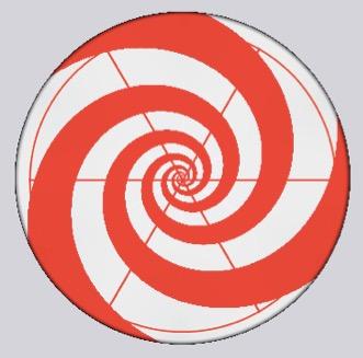 Oro rosa, Spirale rossa