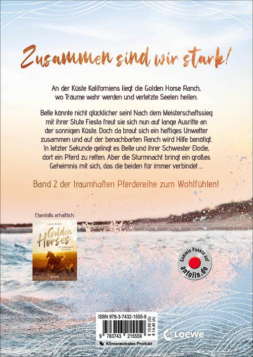 Image du produit Loewe Golden Horses (Band 2) - Gemeinsam dem Horizont entgegen (Allemand, Lauren Brooke., 2023)