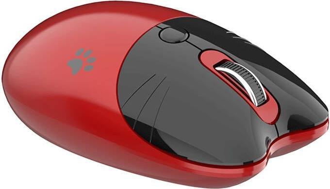 Actual product image Mofii Wireless Mouse M3DM Red/Black (Wireless)
