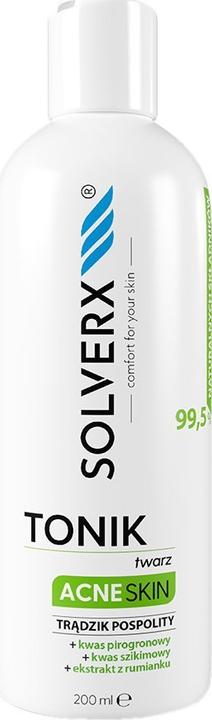 Solverx Acne Skin Face And Eye Tonic For Acne And Oily Skin 200Ml (Tonic, 200 ml)