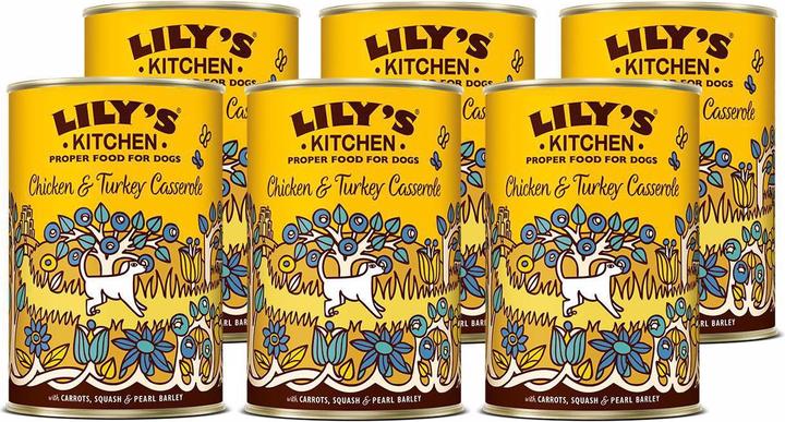 Produktbild Lily's Kitchen Huhn und Truthahn (Adult, Senior, Junior, 6 Stk., 2400 g)