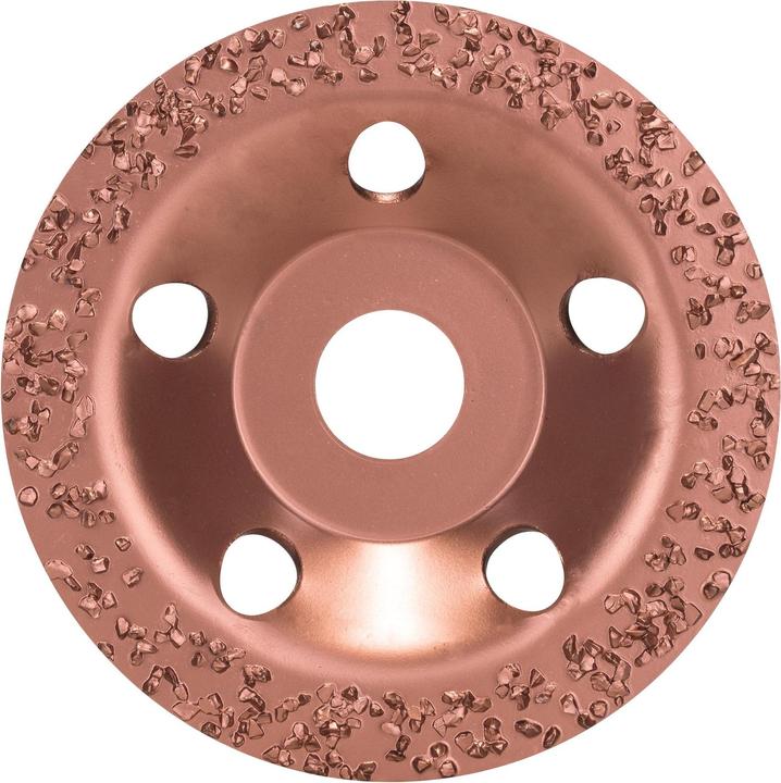 Image du produit Bosch Professional Zubehör Meule boisseau en carbure de tungstène, 115 x 22,23 mm, grossière, plate (Croustillant)