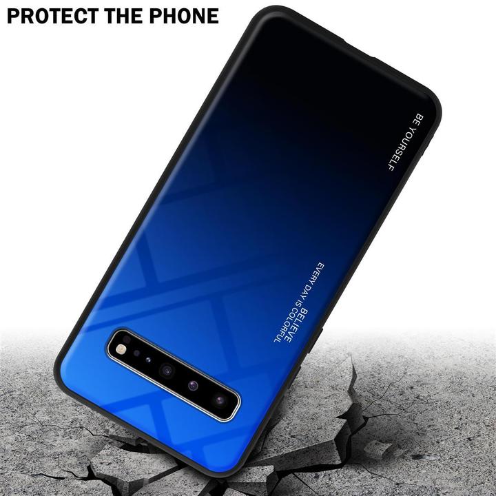 Productafbeelding Cadorabo TPU 2 kleuren glasdekking (Samsung Galaxy S10 5G)