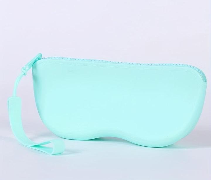 Only-Bags.Store Silikon-Brillenetui, minimalistisches Design, langlebig, wasserdicht, RFID-Blockierung, mit