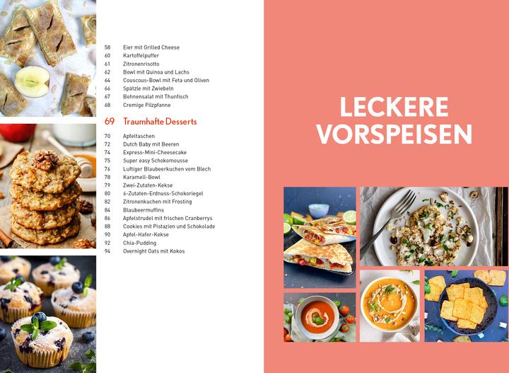 Actual product image Die besten Kochrezepte: Schnell & einfach (German, cooking recipes, 2023)