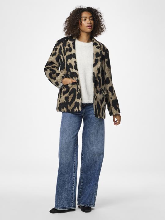 Actual product image Pieces PCDEMI LEOPRINT Einreihiger Blazer (L)