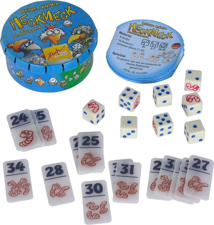 Actual product image Zoch ZOC05091 - Mini Heckmeck am Bratwurmeck - Figure/dice game (DE edition) (German)