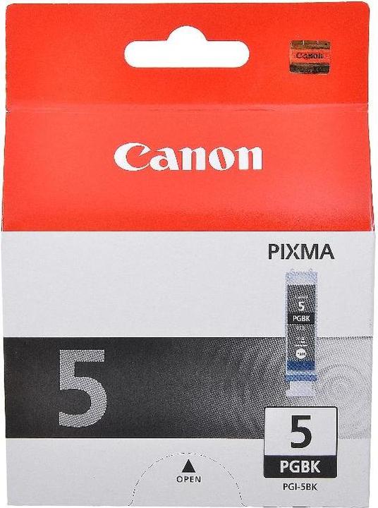 Image du produit Canon PGI-5Bk cartouche d'encre 1 pc(s) Original Black (CF)