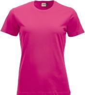 Produktbild Clique Damen T-Shirt Classic-T 029361, Baumwolle, kirsche, Grösse L (L)