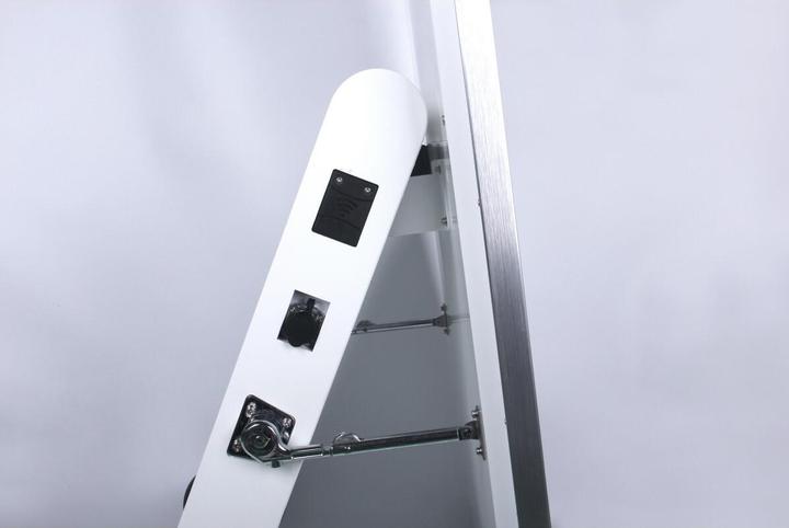 Produktbild Allnet Standdisplay 43 Zoll Outdoor Kundenstopper mit Akku oh. Touch mit Laufrollen, 1500Nits, Andr