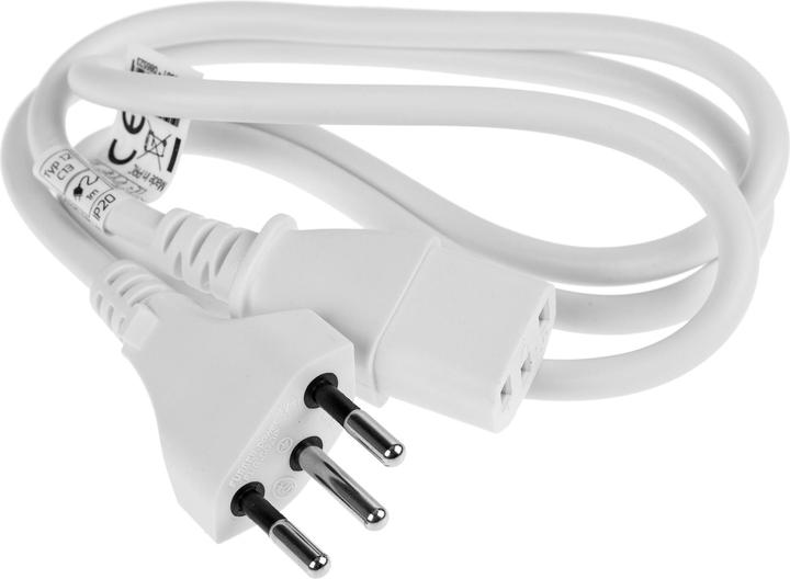 Immagine prodotto Furber.power Cavo di alimentazione C13-T12 10 m Bianco (10 m)