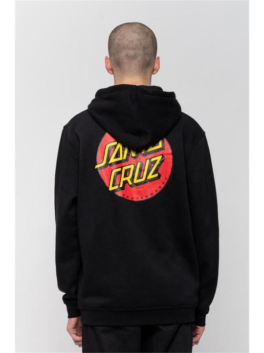Image du produit Santa Cruz Sweat à capuche zippé Classic Dot (L)