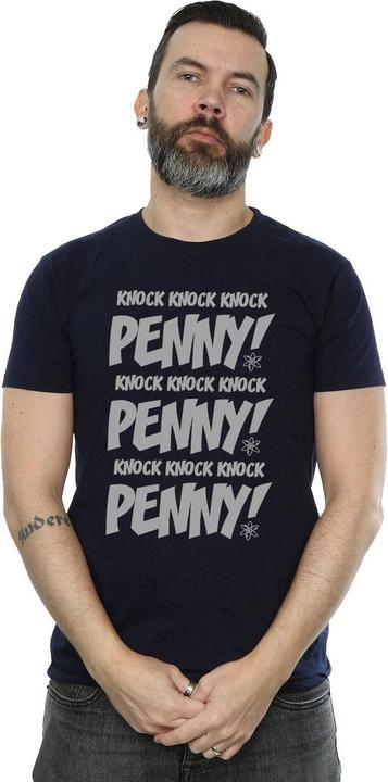 Immagine prodotto Dam Maglietta Uomo Sheldon Knock Knock Penny (3XL)