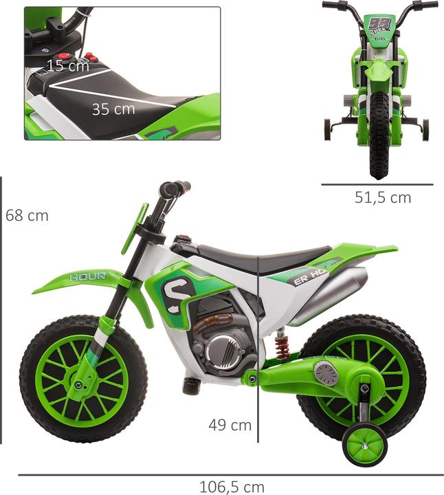 Immagine prodotto Homcom Moto elettrica (12 V)