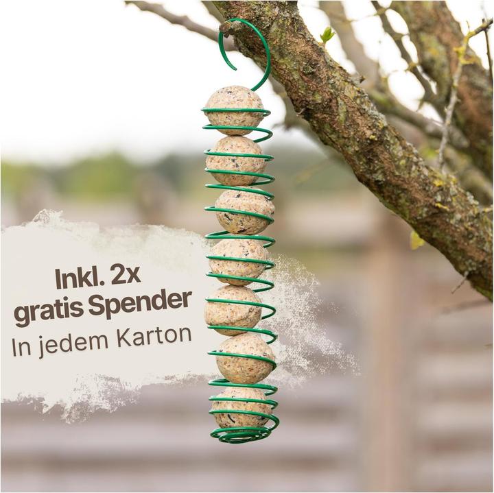 Produktbild Lyra Pet Meisenknödel aus der ALB-MÜHLE ohne Netz Vollkorn & Früchte + 2 Spender (150 x)
