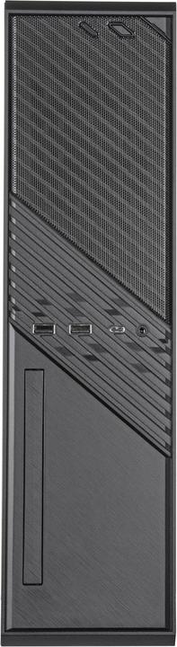 Produktbild Silverstone SST-ML12B Milo Slim HTPC Slim & compact Mini-ITX Computer Case (Mini-ITX)