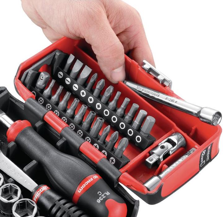 Actual product image Facom Socket wrench set metric 1/ (1/4")