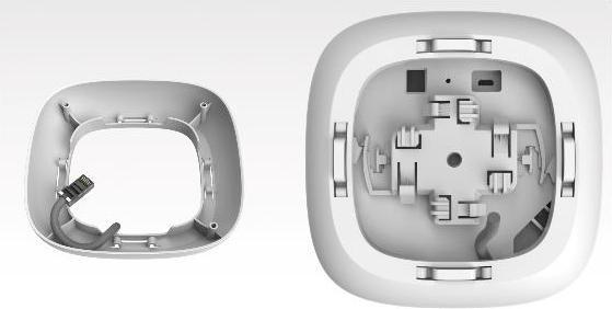 Actual product image Aruba E Instant On AP22 Flush Mount Sleeve