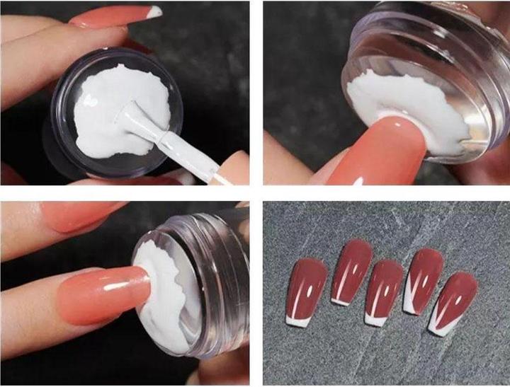 Produktbild JTI Transparenter Nagelstempel für die Maniküre (Nagelstempel, Transparent)