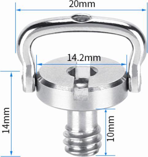 Immagine prodotto Leofoto Vite da 1/4" UNC (Maniglia girevole)