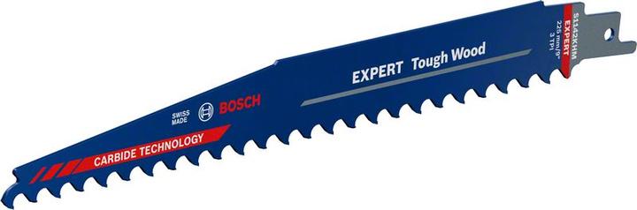 Actual product image Bosch Professional Zubehör EXPERT 'Tough Wood' S 1142 KHM reciprocating saw blade, 10 pieces