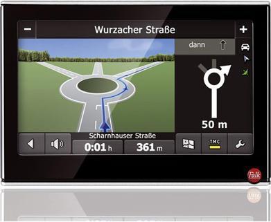 Produktbild Falk S450, TMC, Europa-Karten