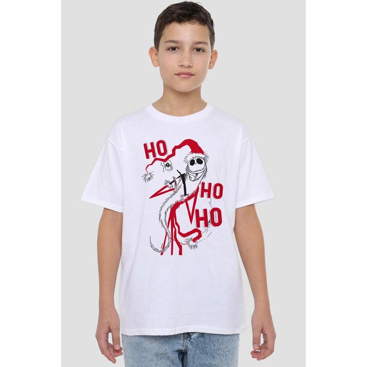 Actual product image The Nightmare Before Christmas Childrens/Kids Jack Sally T-Shirt (128)
