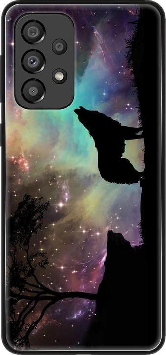 Wolf evening sky