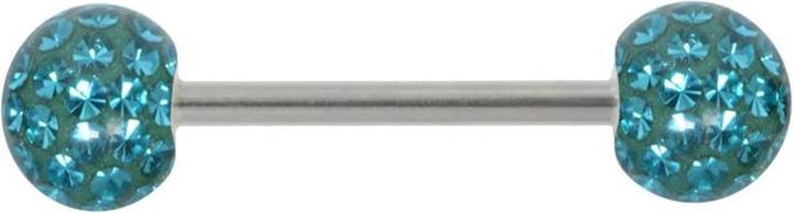 Image du produit Bijouteria Piercing langue (Acier chirurgical, Cristallin)
