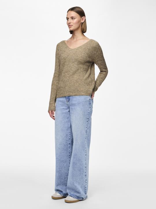Actual product image Pieces V-neck knit sweater (XS)