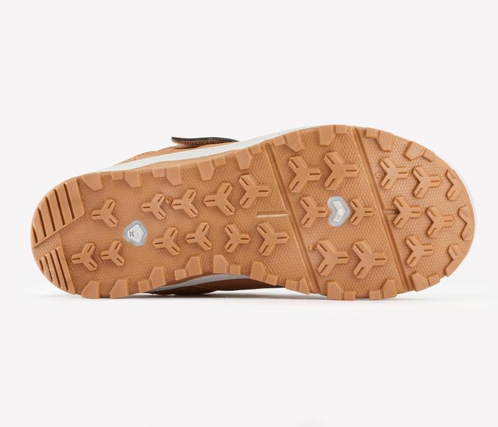 Produktbild Quechua Wanderschuhe Kinder Gr. 28–34 niedrig Klettverschluss Wandern - NH500 braun/blau (32)