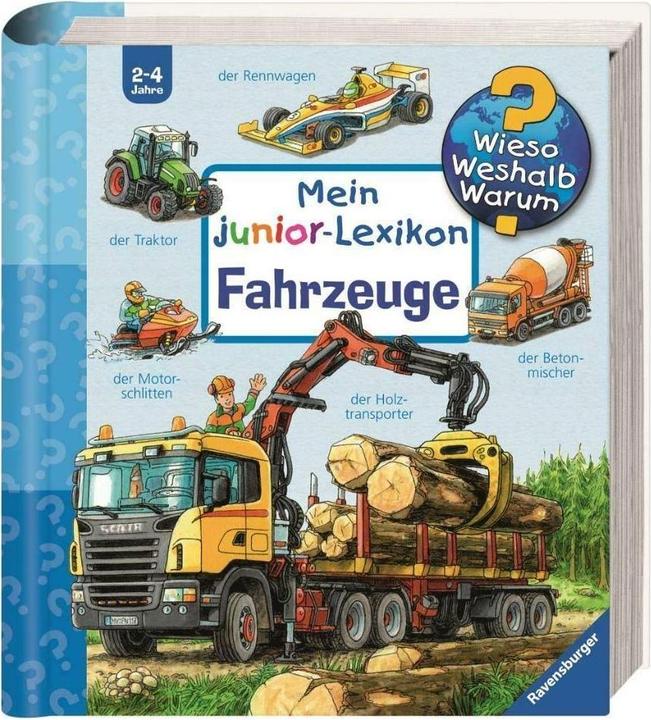 Immagine prodotto Ravensburger Mein junior-Lexikon: Fahrzeuge (Tedesco, Peter Nieländer, 2016)