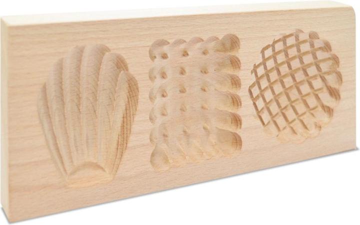 Produktbild ScrapCooking Holzform für gefüllte Kekse Petits Biscuits, 20x10x2cm