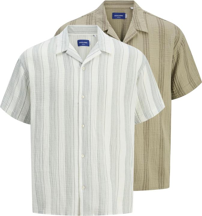 Immagine prodotto Jack & Jones Camicia Joreaster Patras 2 Pack Mp (XXL)