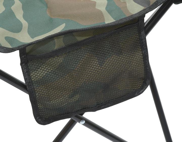 Actual product image Cattara Folding Camping Chair LIPARI ARMY