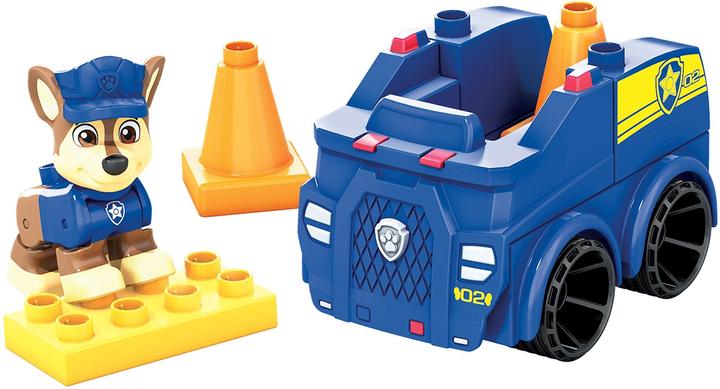 Actual product image Mega Bloks PAW Patrol Chase's Patrol Car Building Set