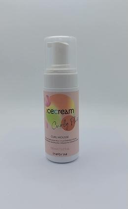 Produktbild Inebrya Ice Cream Curly Plus Discipline Foam For Curly Hair 150Ml (150 ml, Lockenschaum)