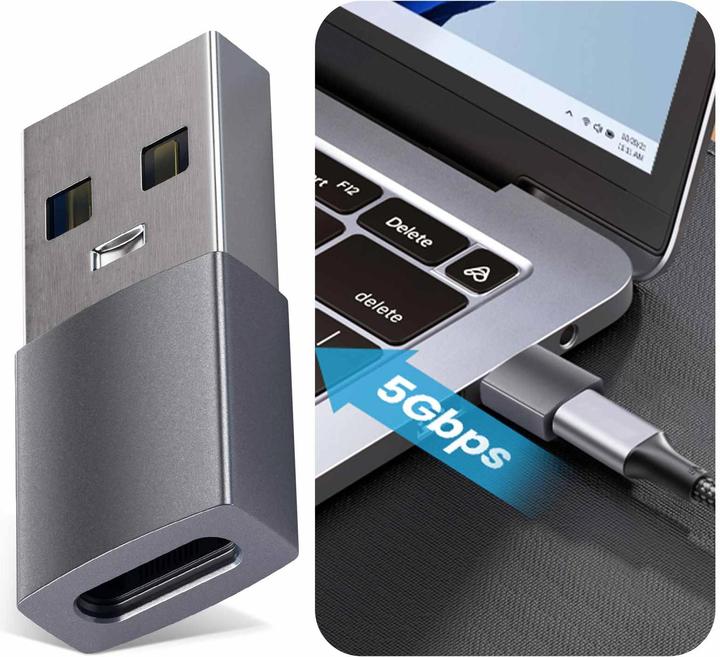 Produktbild Satechi USB A – USB C (0.04 m, USB 3.0)