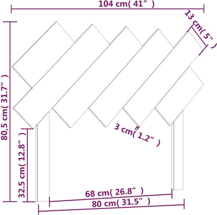 Actual product image VidaXL Ute (104 x 3 x 80.5 cm)